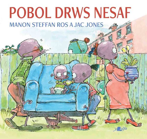 Llun o 'Pobol Drws Nesaf'